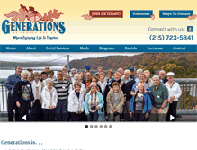 Tablet Screenshot of generationsofiv.org